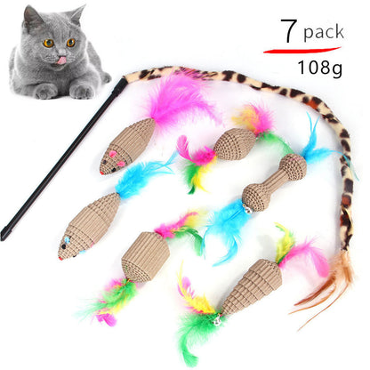 Cat toy suit cat stick